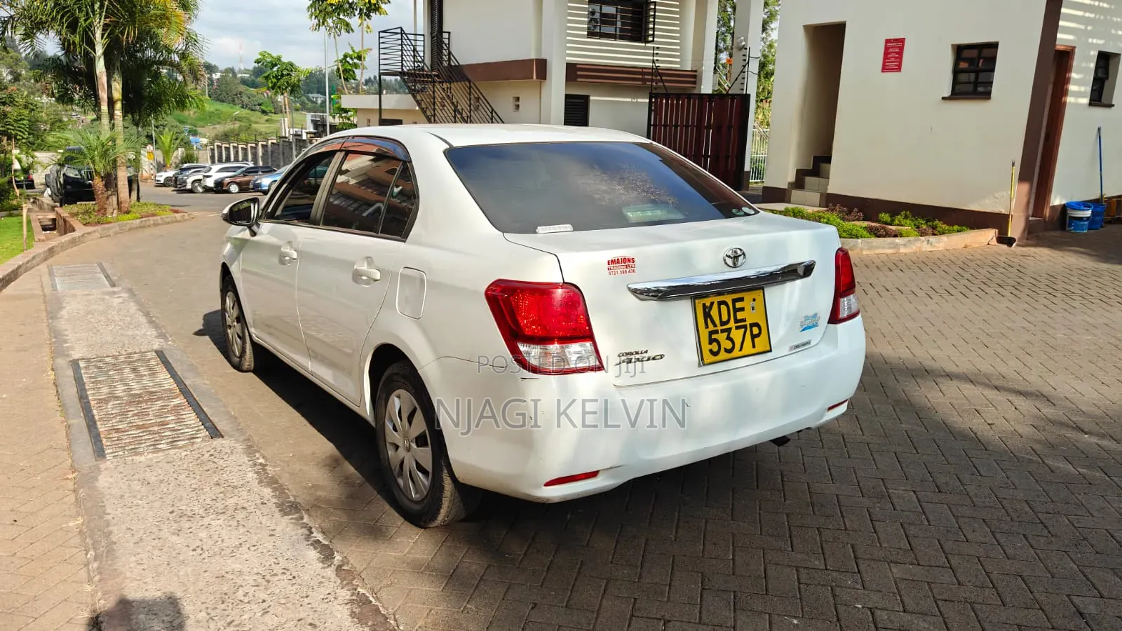 Toyota Axio 2014 White