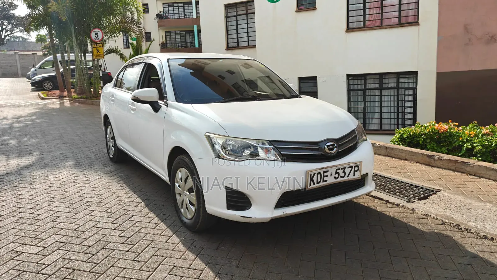 Toyota Axio 2014 White