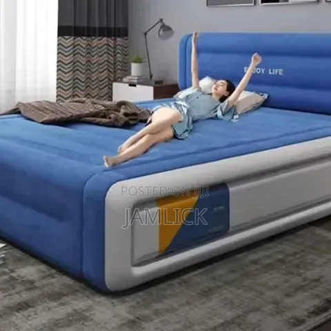 5×6 Inflatable Air Bed With Head Rest - Cr