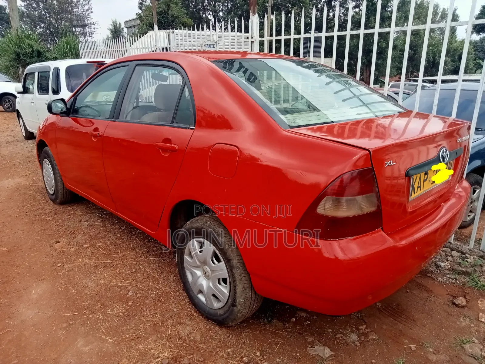 Toyota Corolla 2001 Red