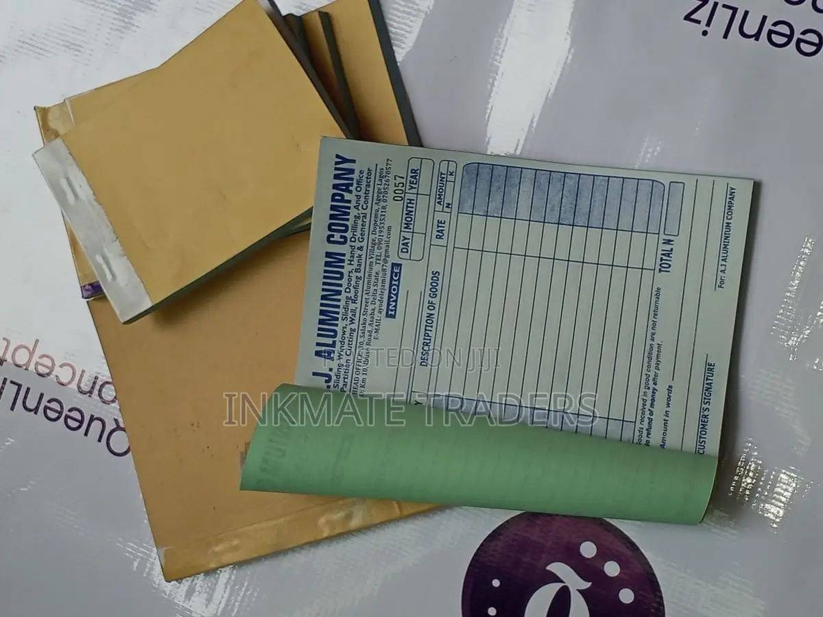 Branded Receipt Books