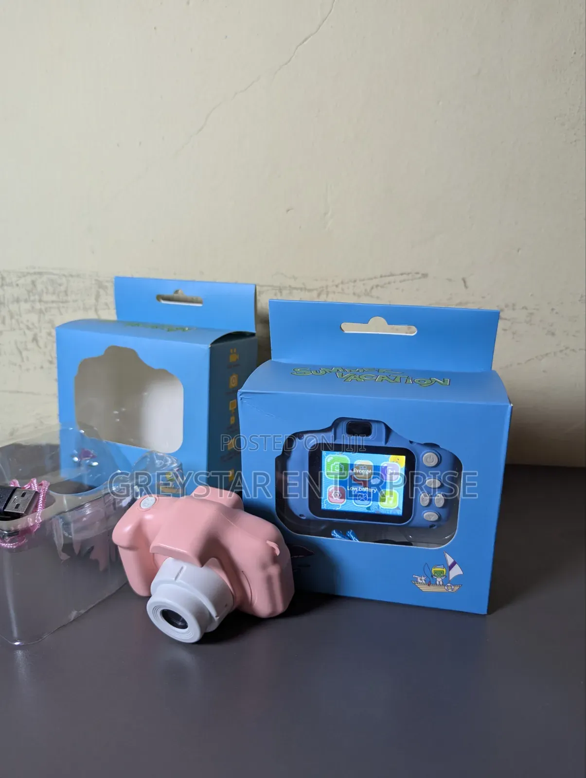 Baby Kids Camera Gift Blue and Pink With Games and Videos