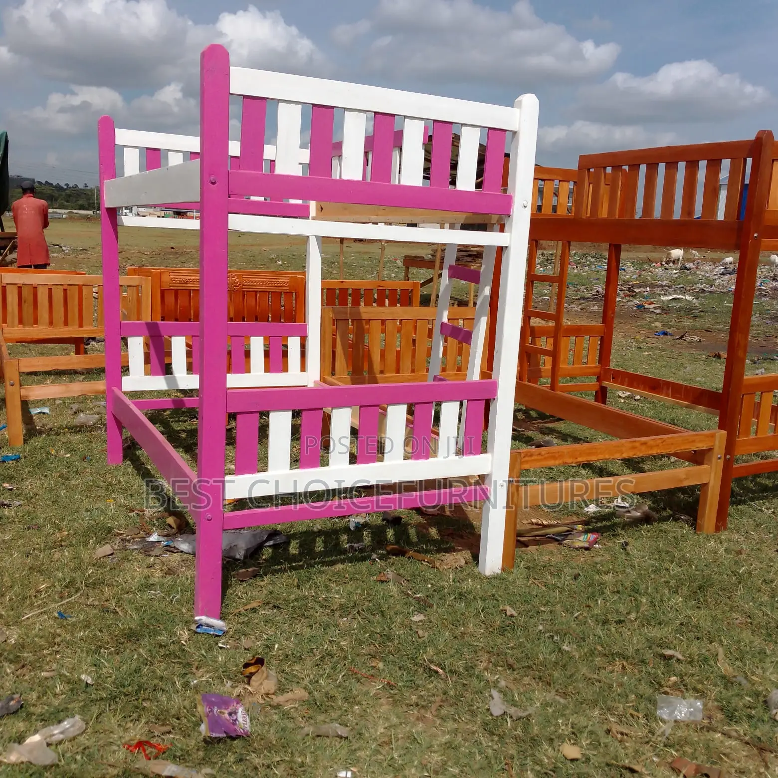 4 by 6 Double Decker Bunk Beds