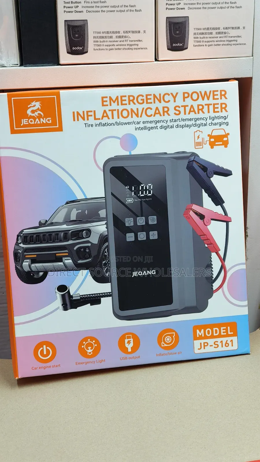 New Affordable 12v Emergency Car Jump Starter