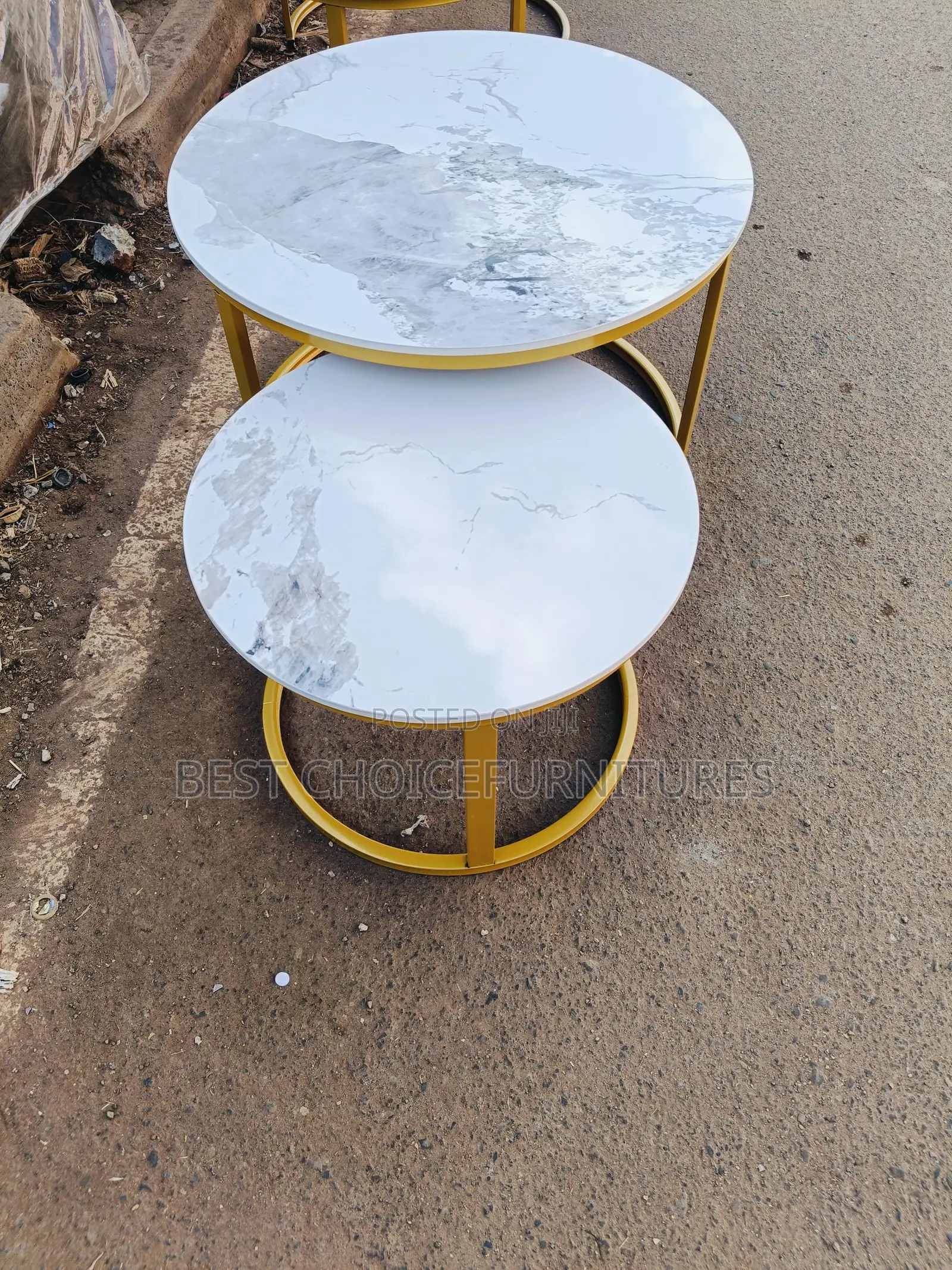 Marble Nesting Table