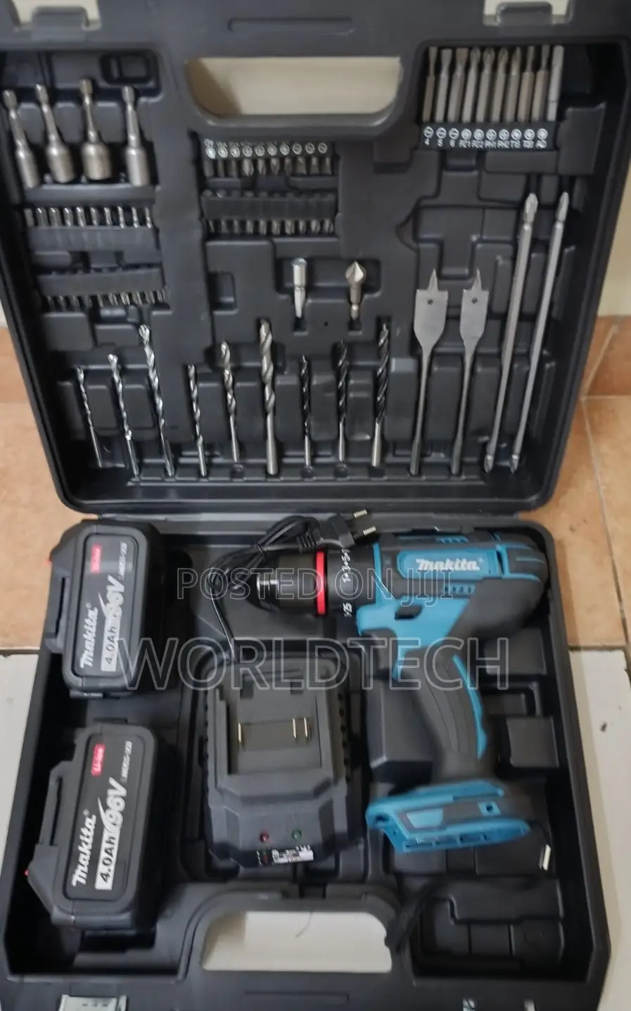 96v Makita Cordless Drill Set/96v Makita Heavy Duty Drill