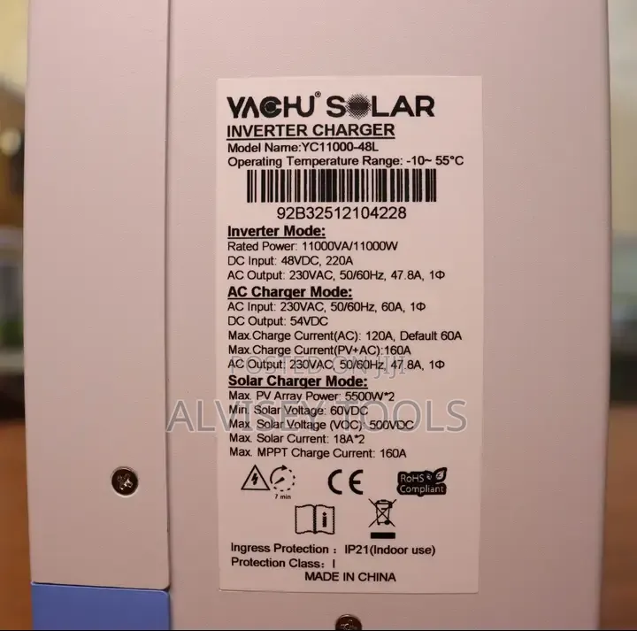 Yachu Hybrid Inverter 11kw
