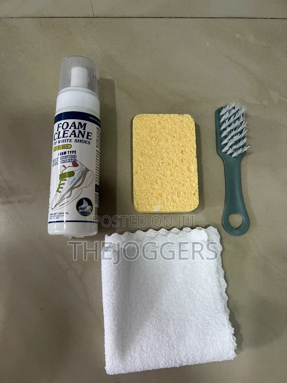 Shoe Cleaning Kit Foam Cleaner + Essentials