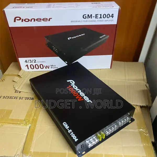 . Pioneer Ge-1004 Compact Audio Amplifier – Big Sound in a Small Packa