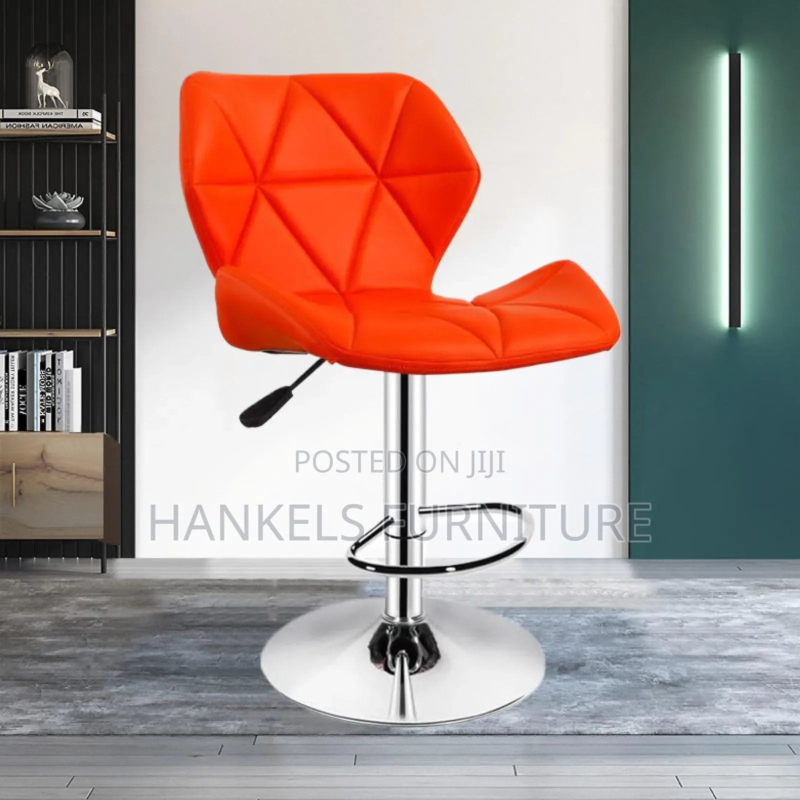 Adjustable Bar Stools Swivel Chair – Comfortable Counter Chairs