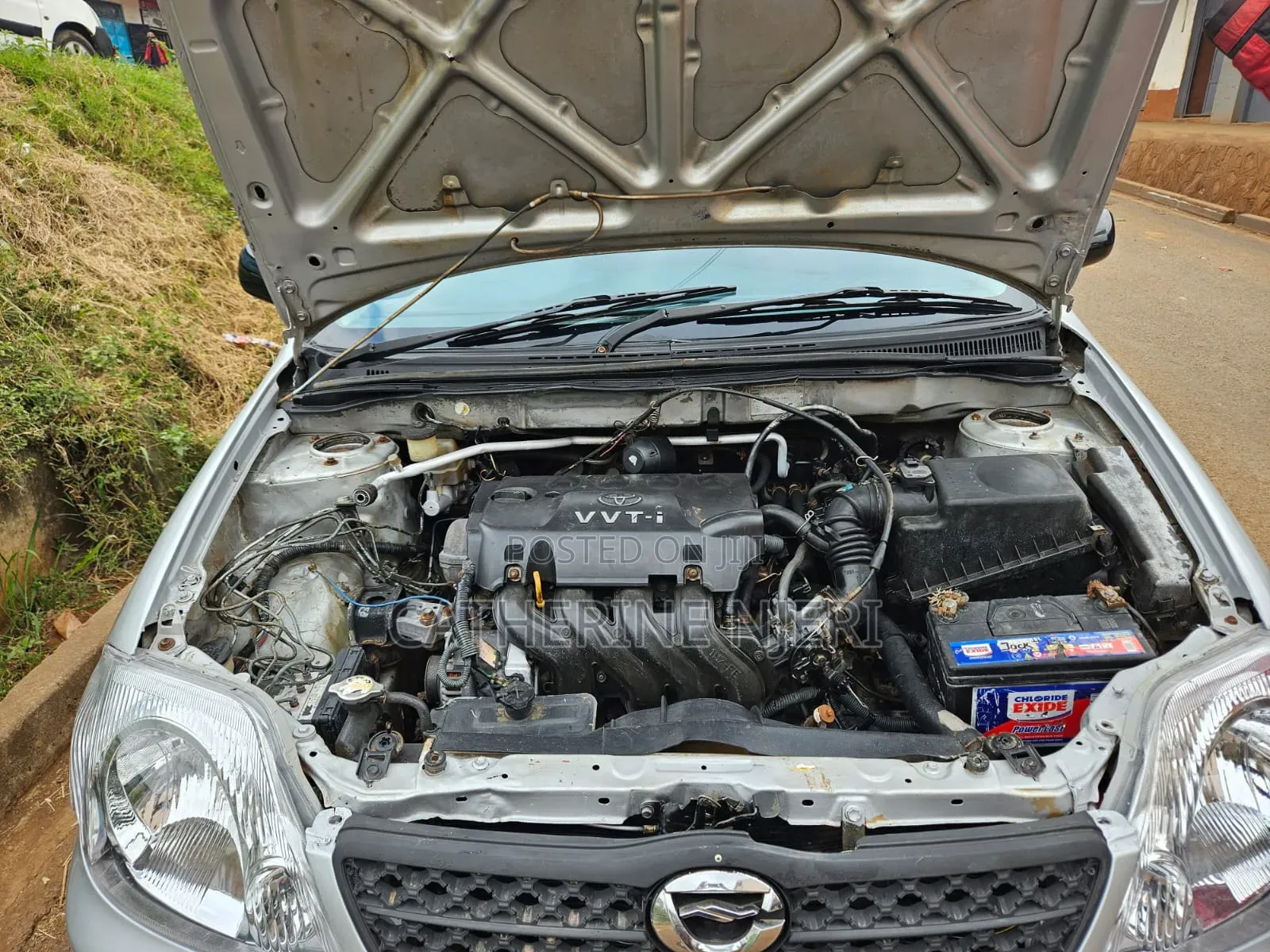 Toyota Corolla Fielder 2008 Silver