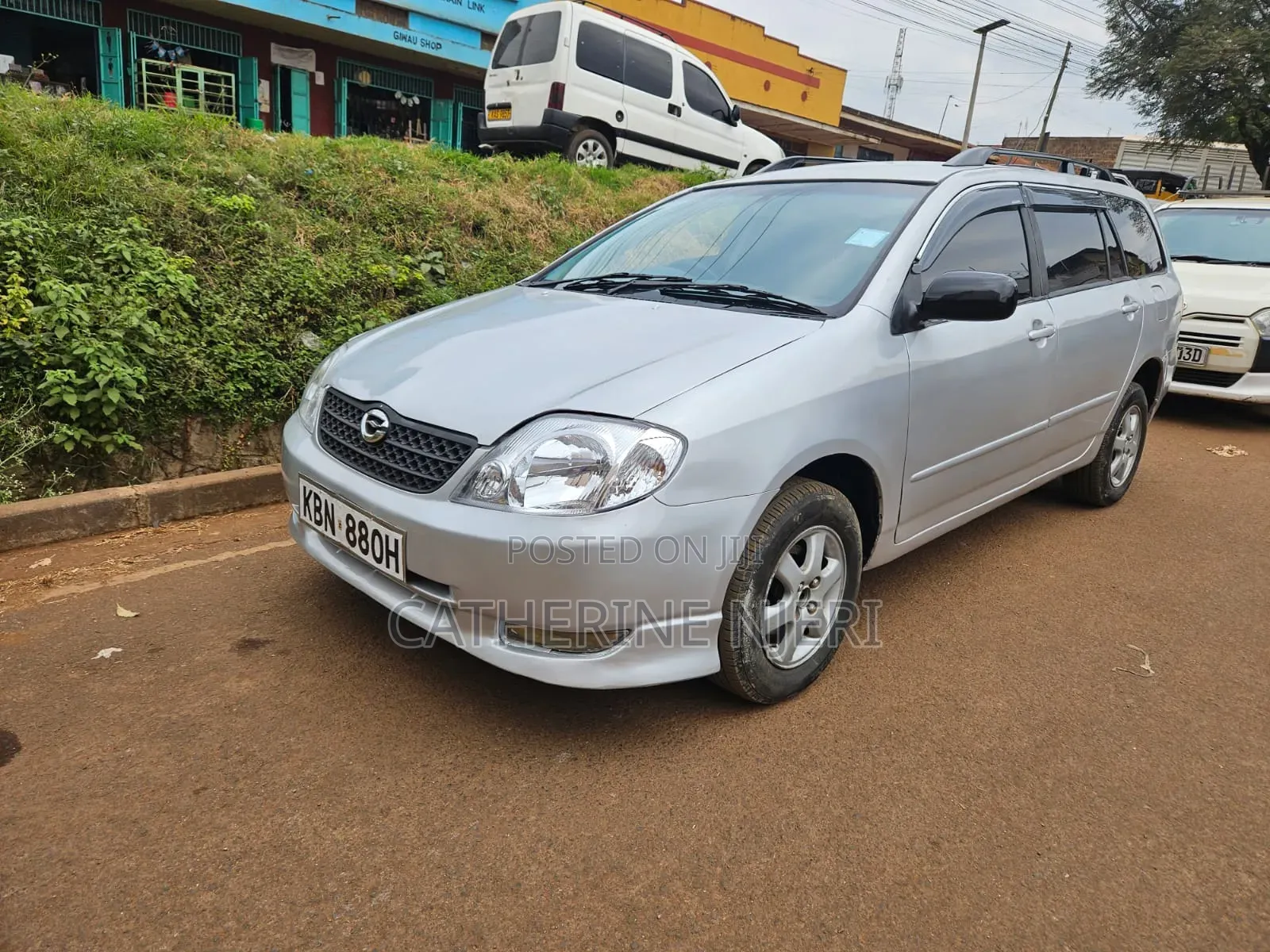Toyota Corolla Fielder 2008 Silver