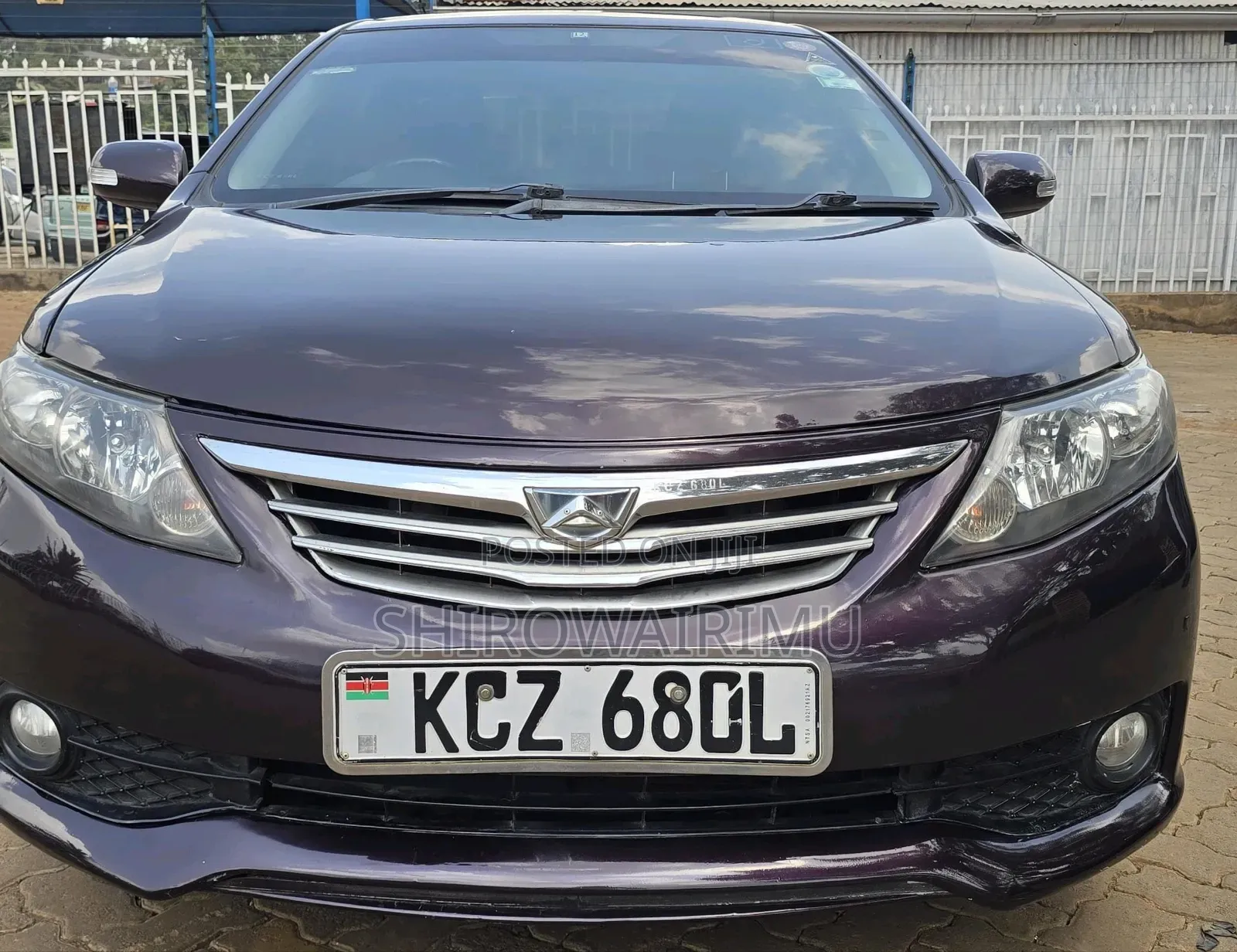 Toyota Allion 2012 Matt Black