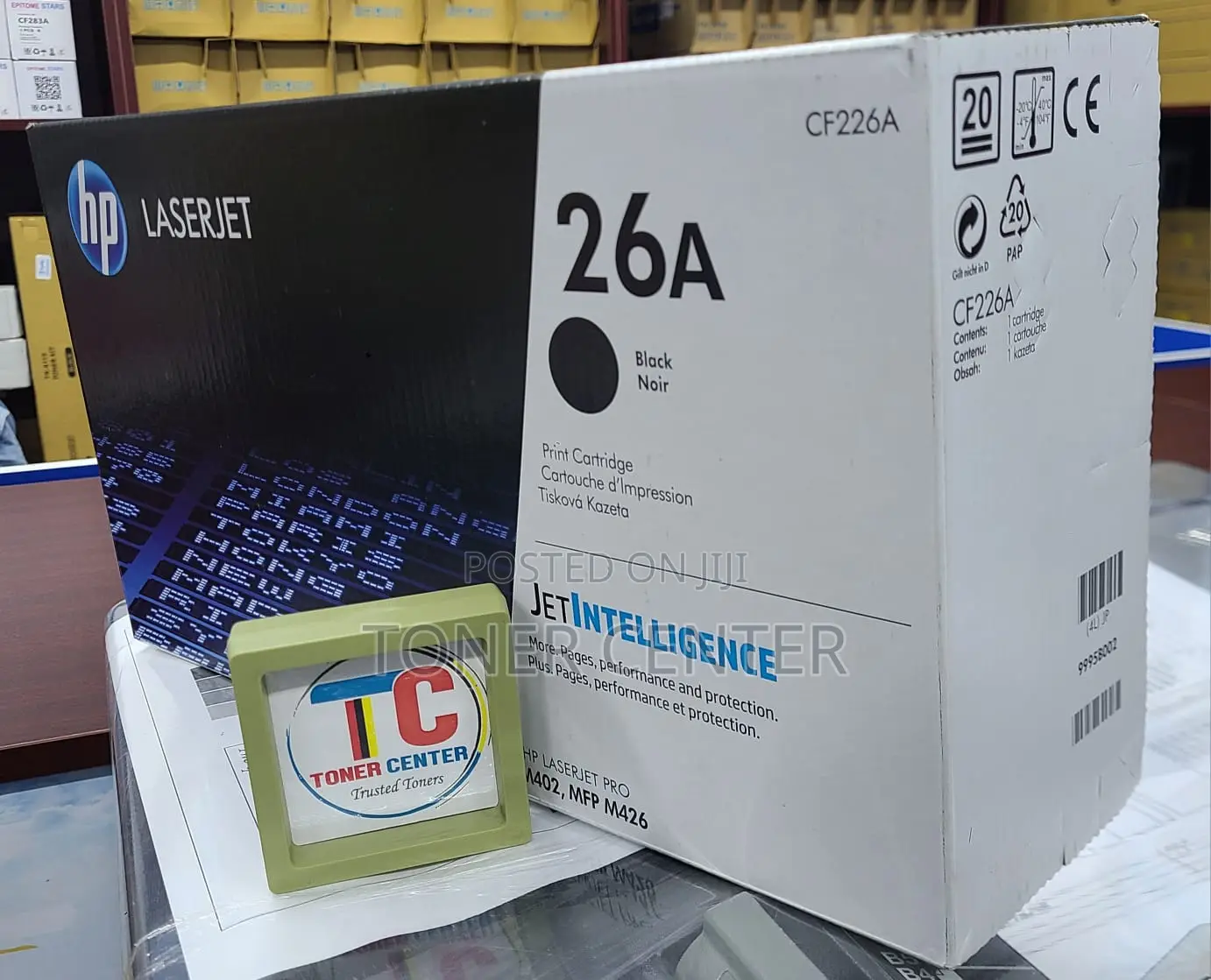 Genuine Hp 26a Black Toner Cartridge (Cf226a)