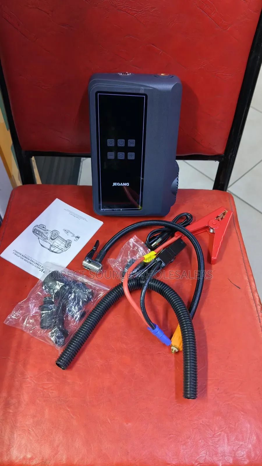 Jp-S161 Car Jump Starter With Air Compressor 30000mah