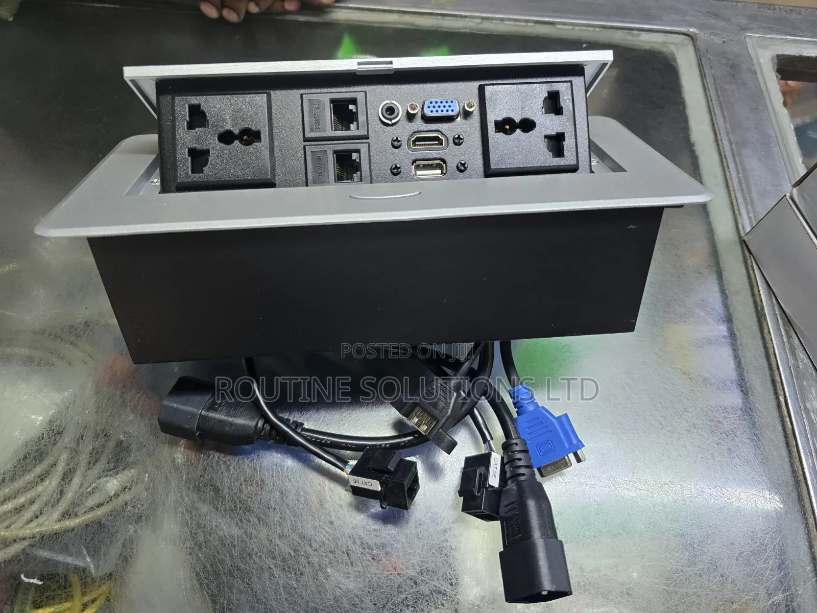 Table Pop Up Box ( Conference Table Top Console)