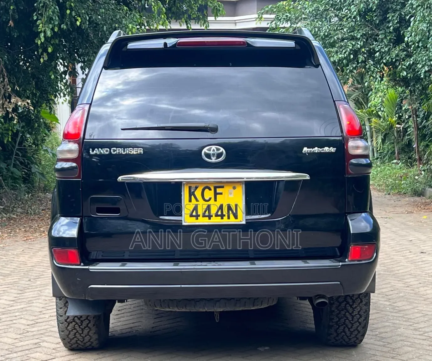 Toyota Land Cruiser Prado 2008 Black