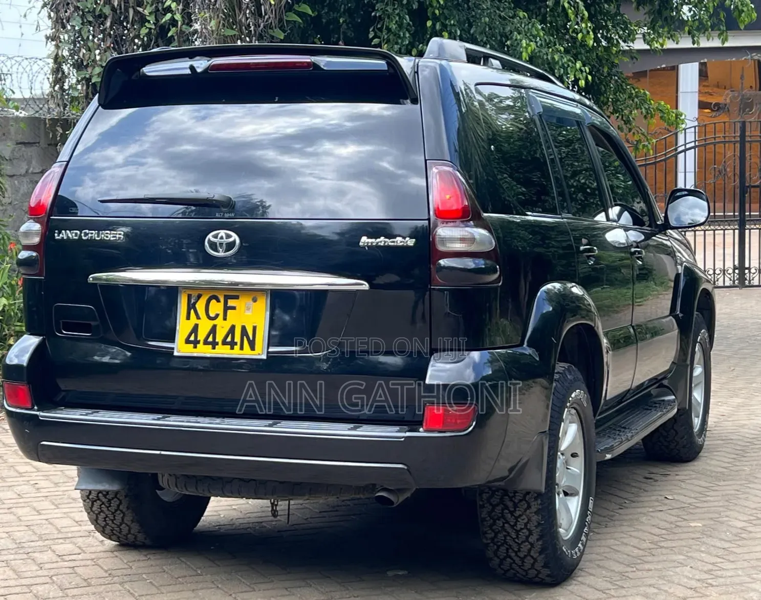 Toyota Land Cruiser Prado 2008 Black