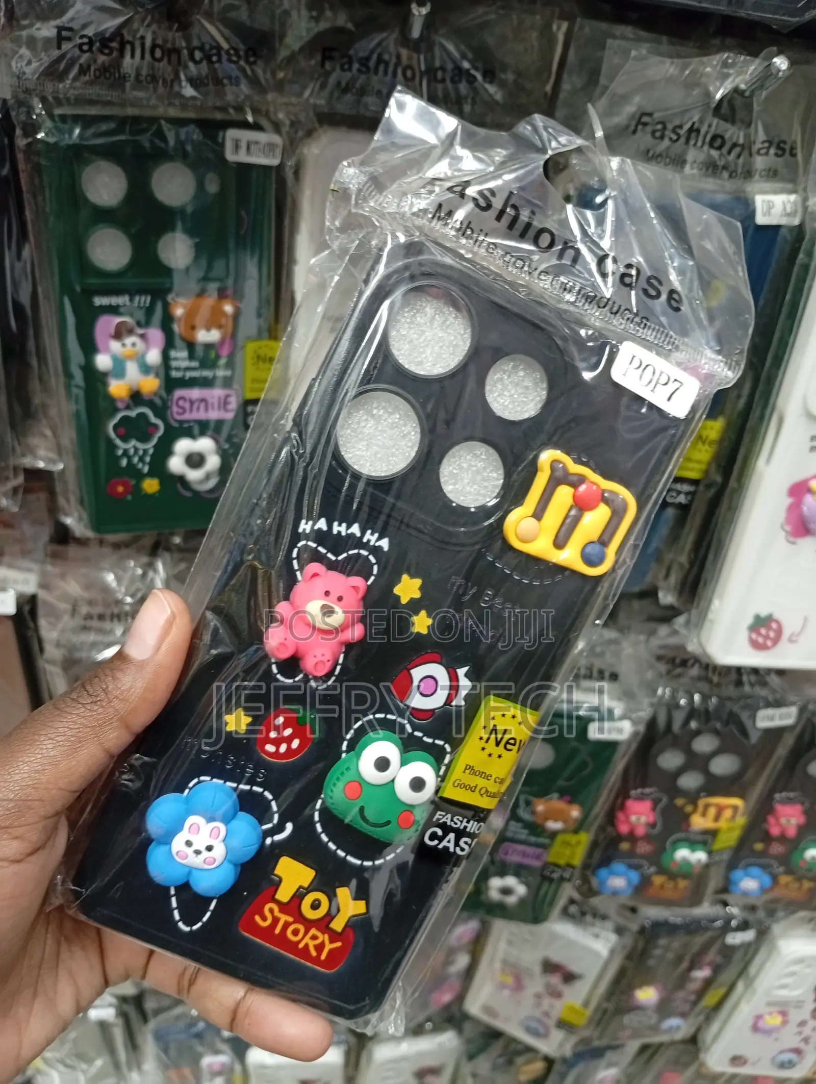 3d Cartoon Doll Protective Silicone Phone Case