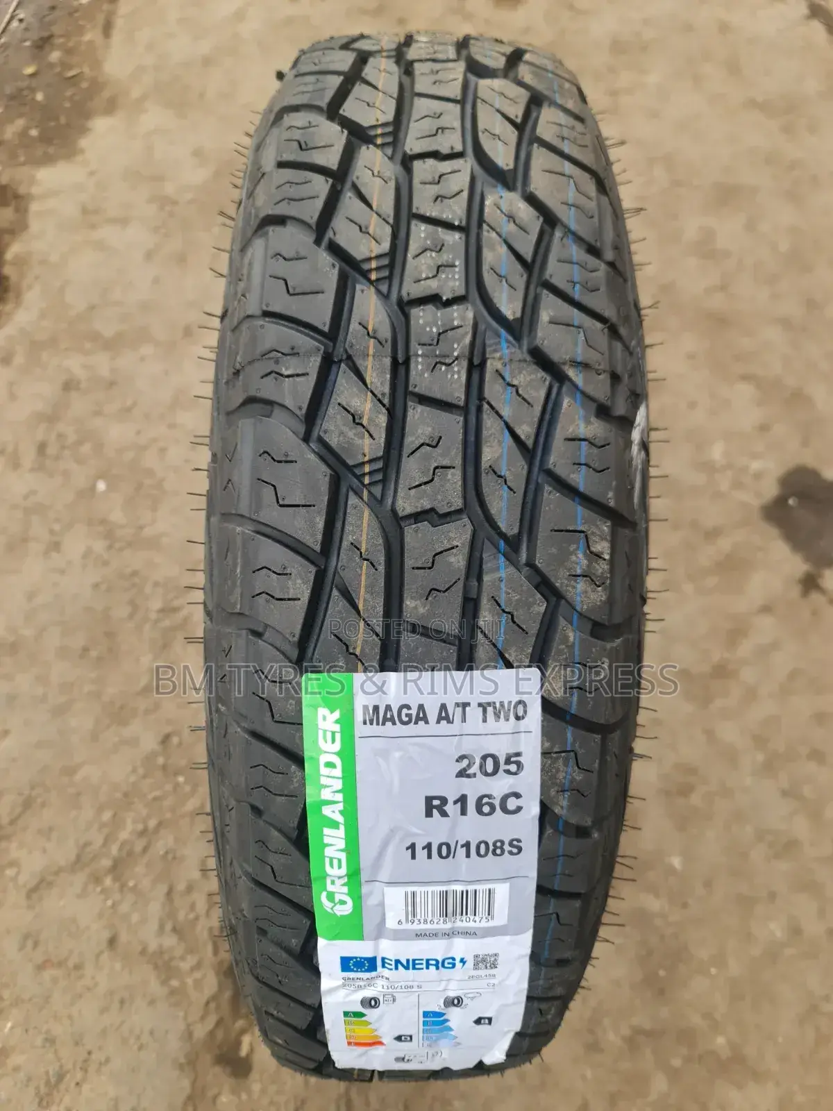 205 R16 Greenlander Tires (All Terrein)