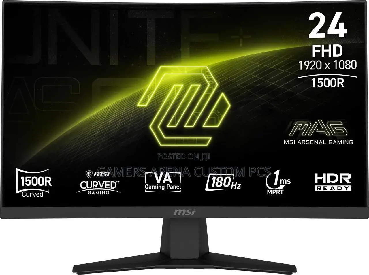 Msi Mag 244f 23.8" Full Hd HDR 200 Hz Gaming Monitor