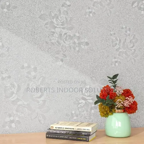Modern Elegance of Silver Wallpaper