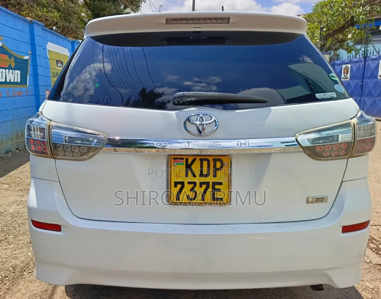 Toyota Wish 2015  White 