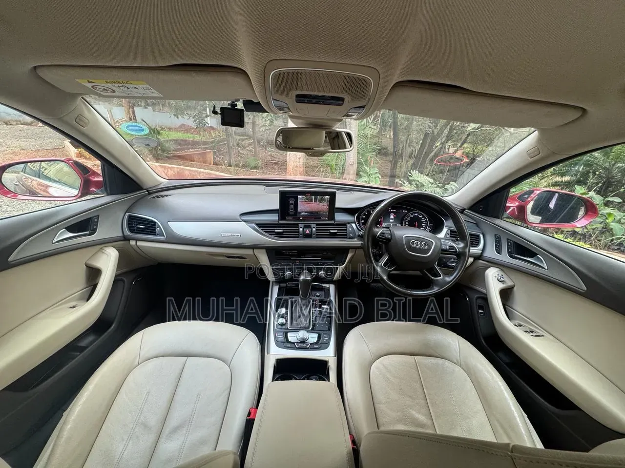 Audi A6 2017 Maroon