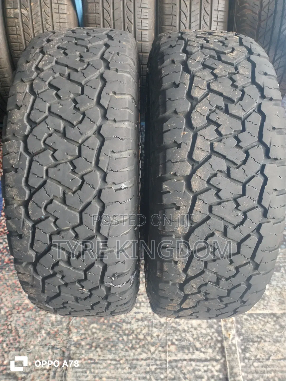265/70r17 Slightly Used Comforser Tyres