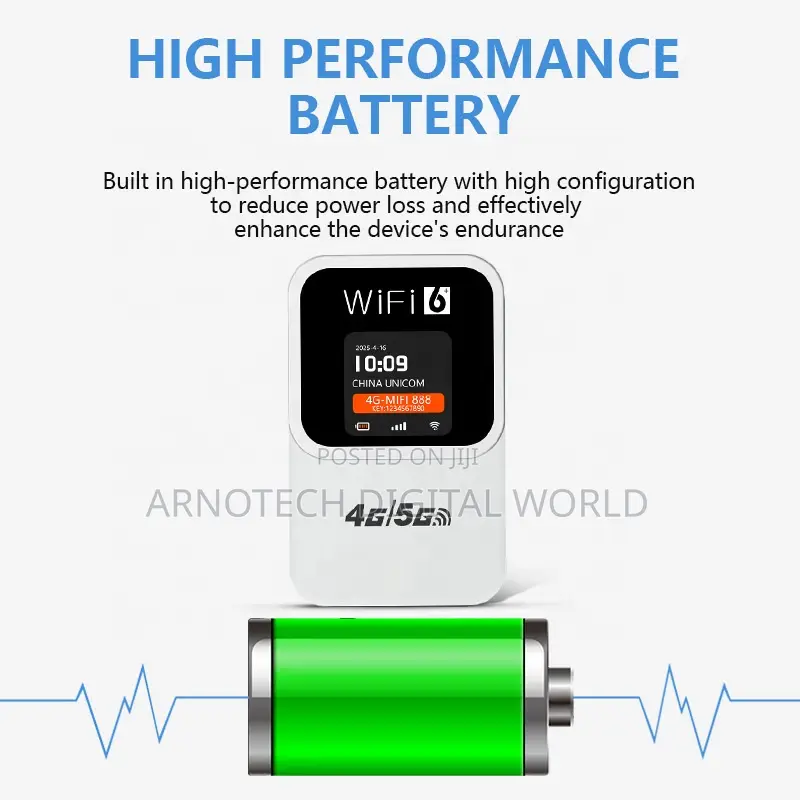 Universal Pocket/Mobile Mifi 4g/5g Faiba, Airtel,Safaricom,Telkom