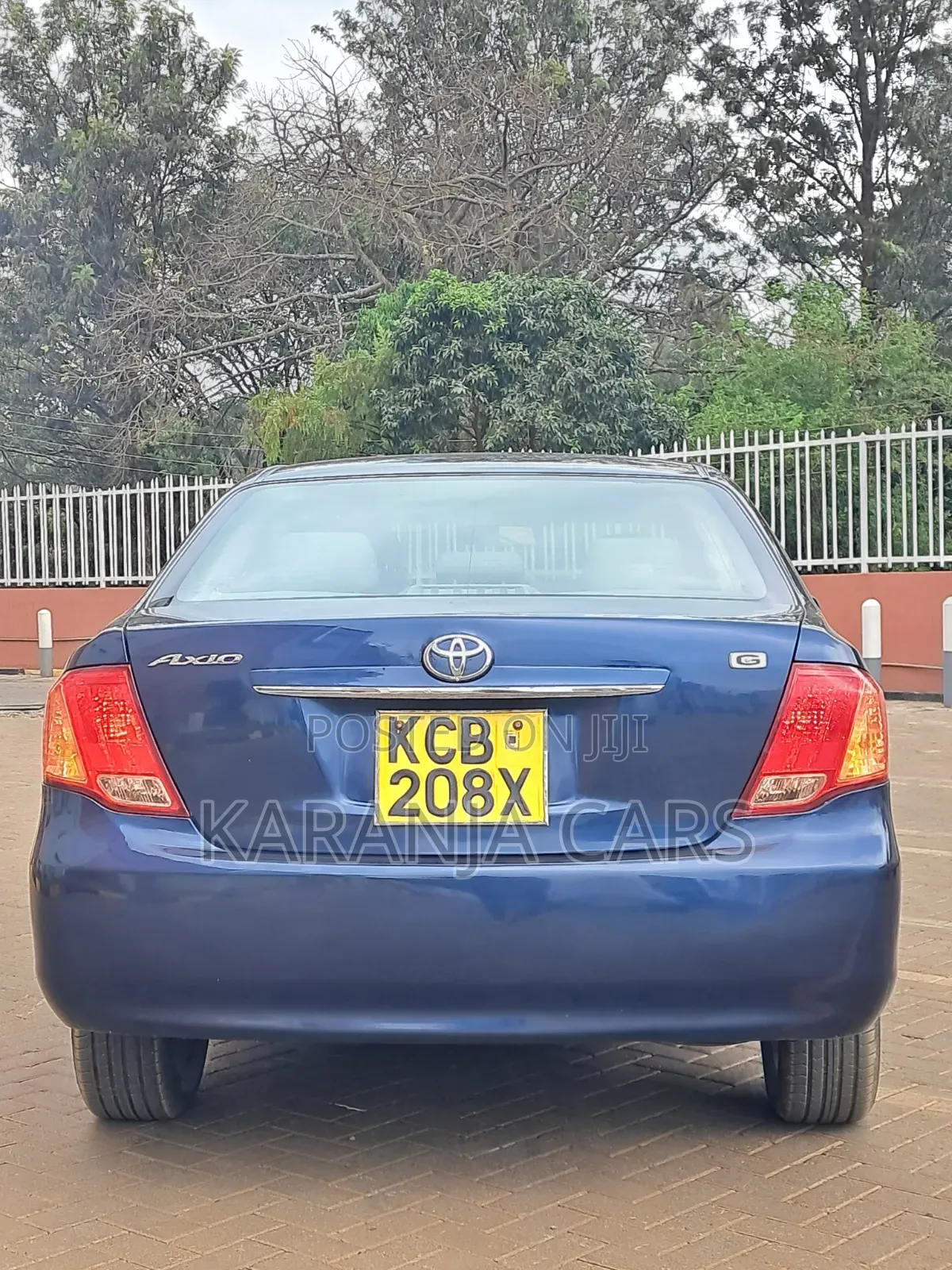 Toyota Axio 2007 Blue