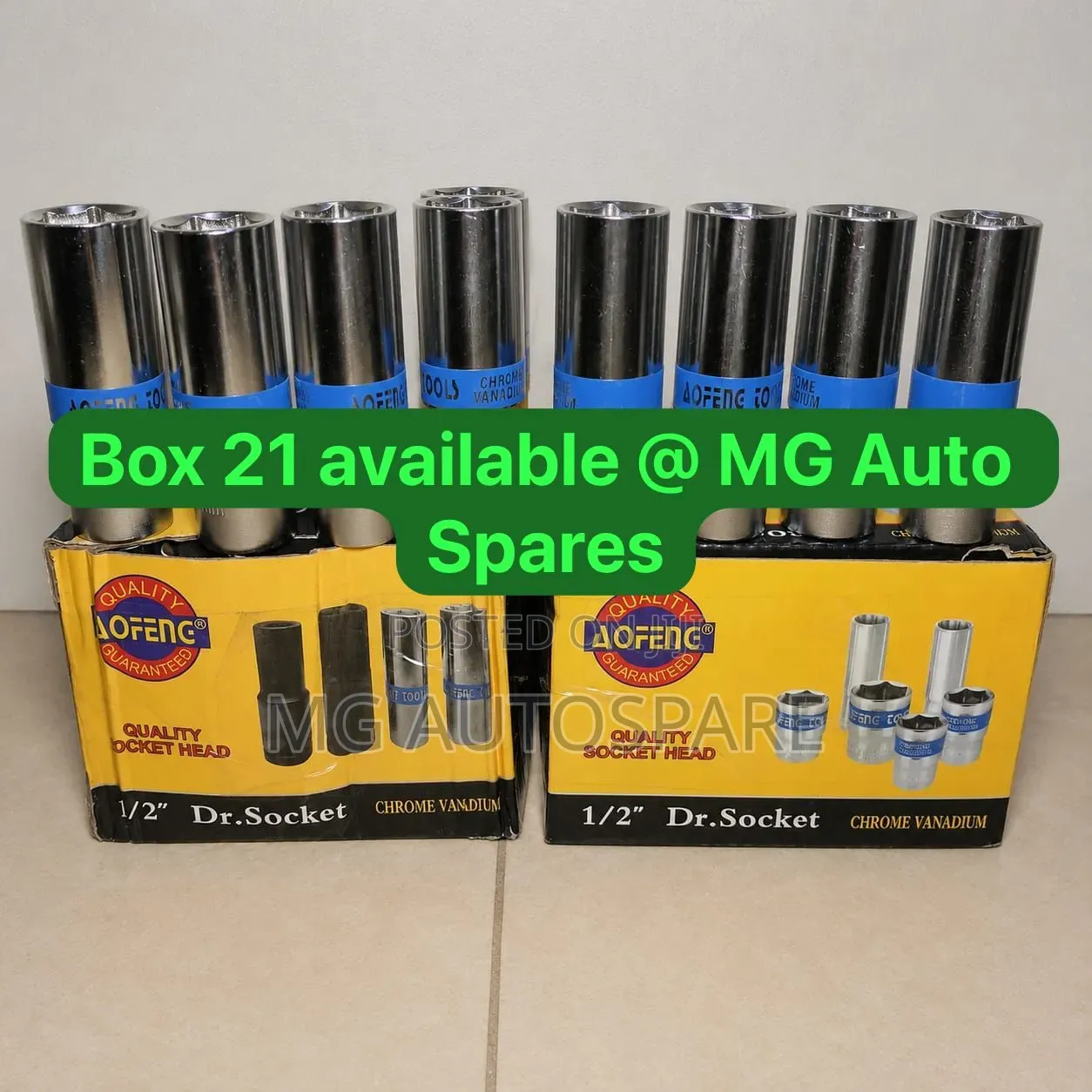 Deep Sockets 21mm