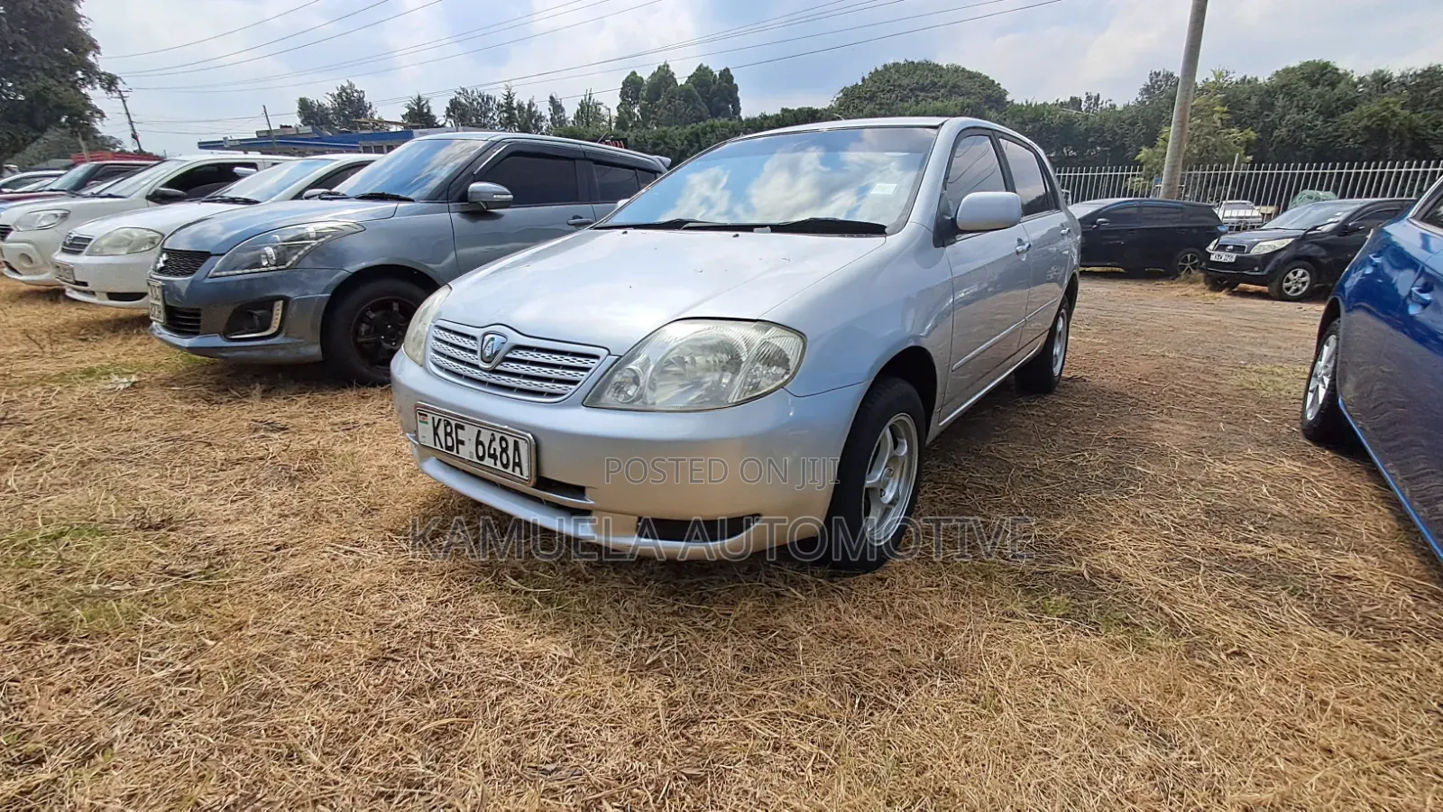 Toyota Allex 2002 Silver
