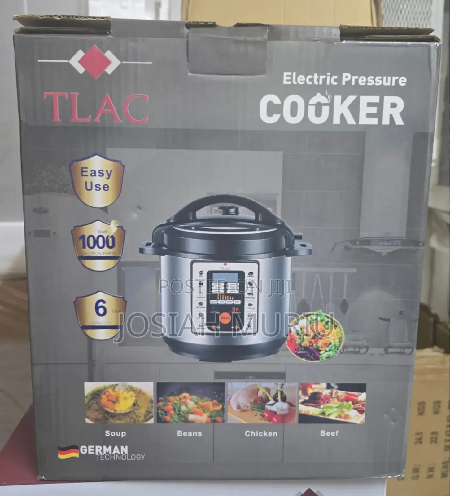 Tlac 6 Litres1000w Pressure Cooker