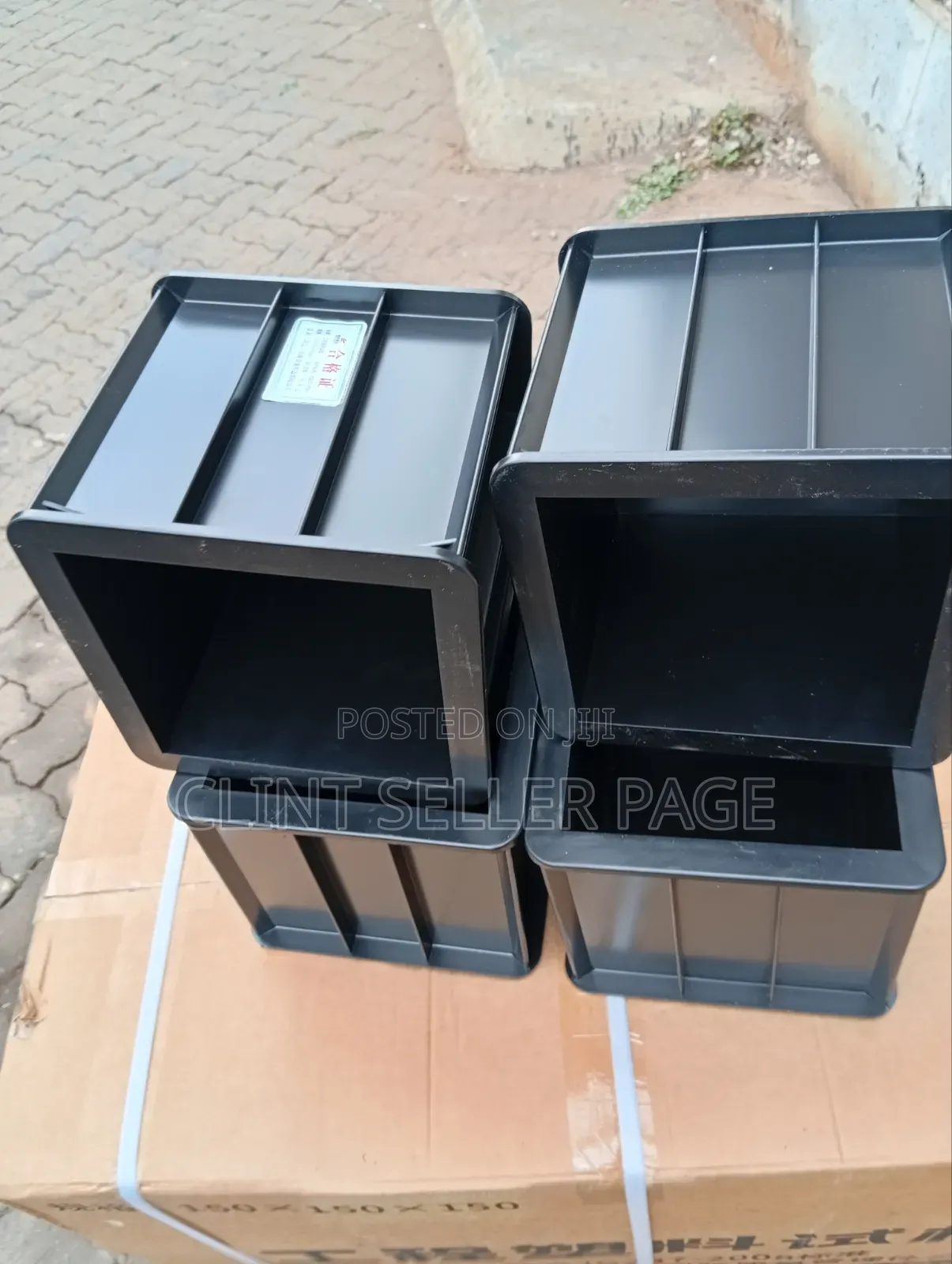 Heavy Duty Plastic Cube Moulds