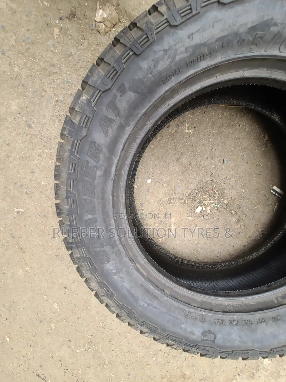 225 /65 R17 General Grabber a/T3 All-Terrain Made in South Africa