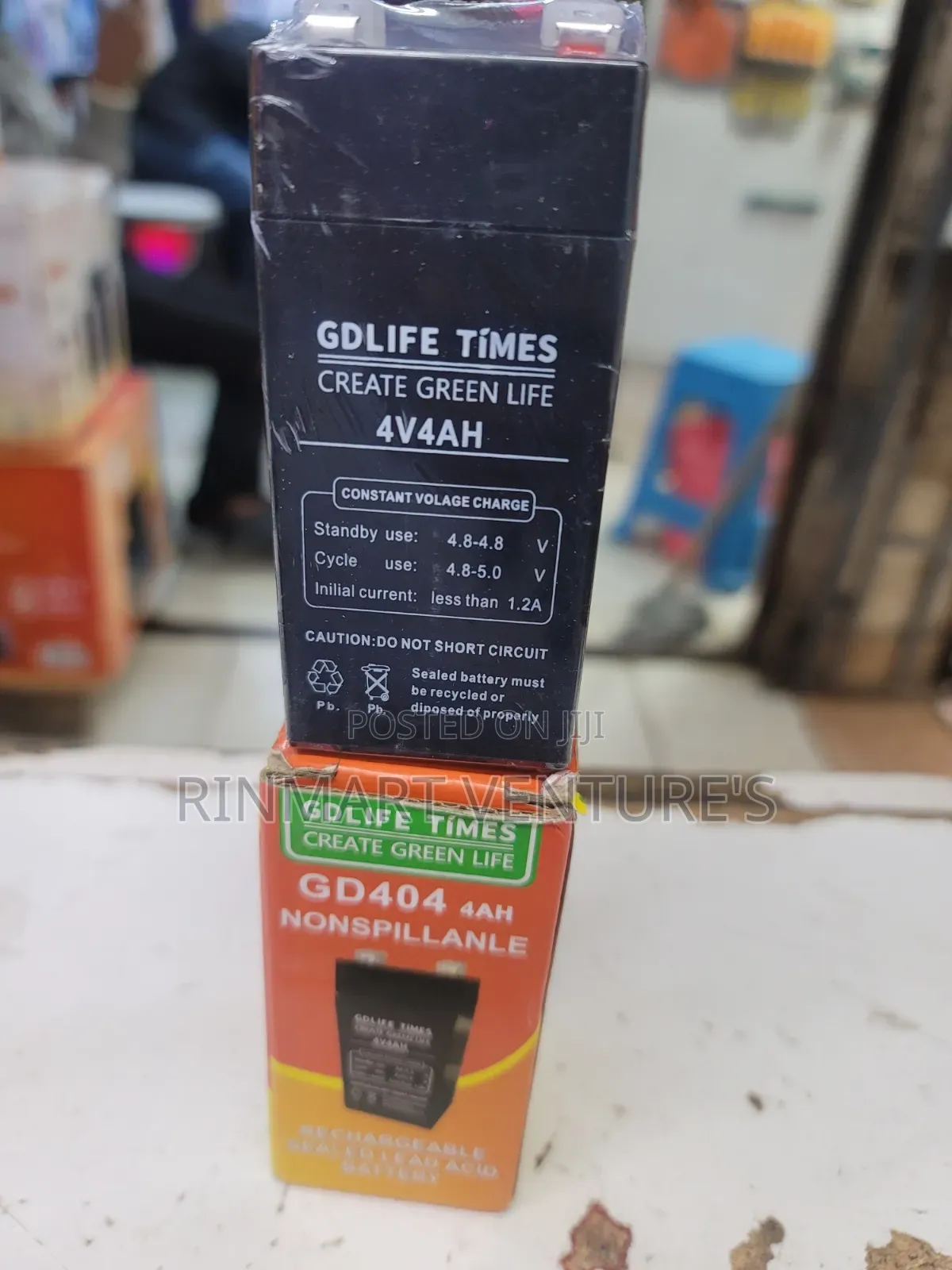 Gd404 4v N I Nonspillanle Batteries