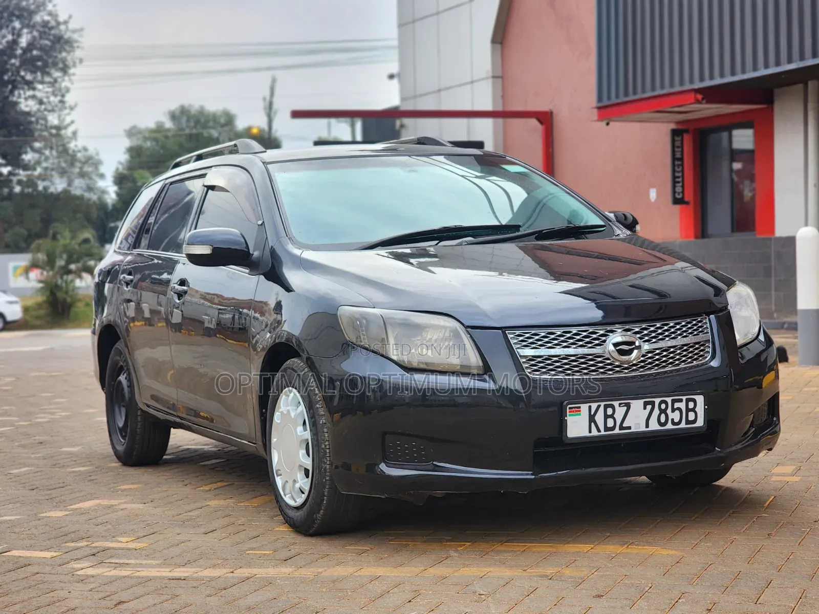 Toyota Corolla Fielder 2008 Black