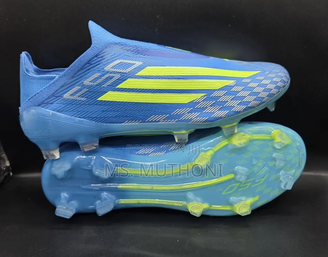 New Adidas F50 Elite Laceless Fg Football Boots Size 40-45