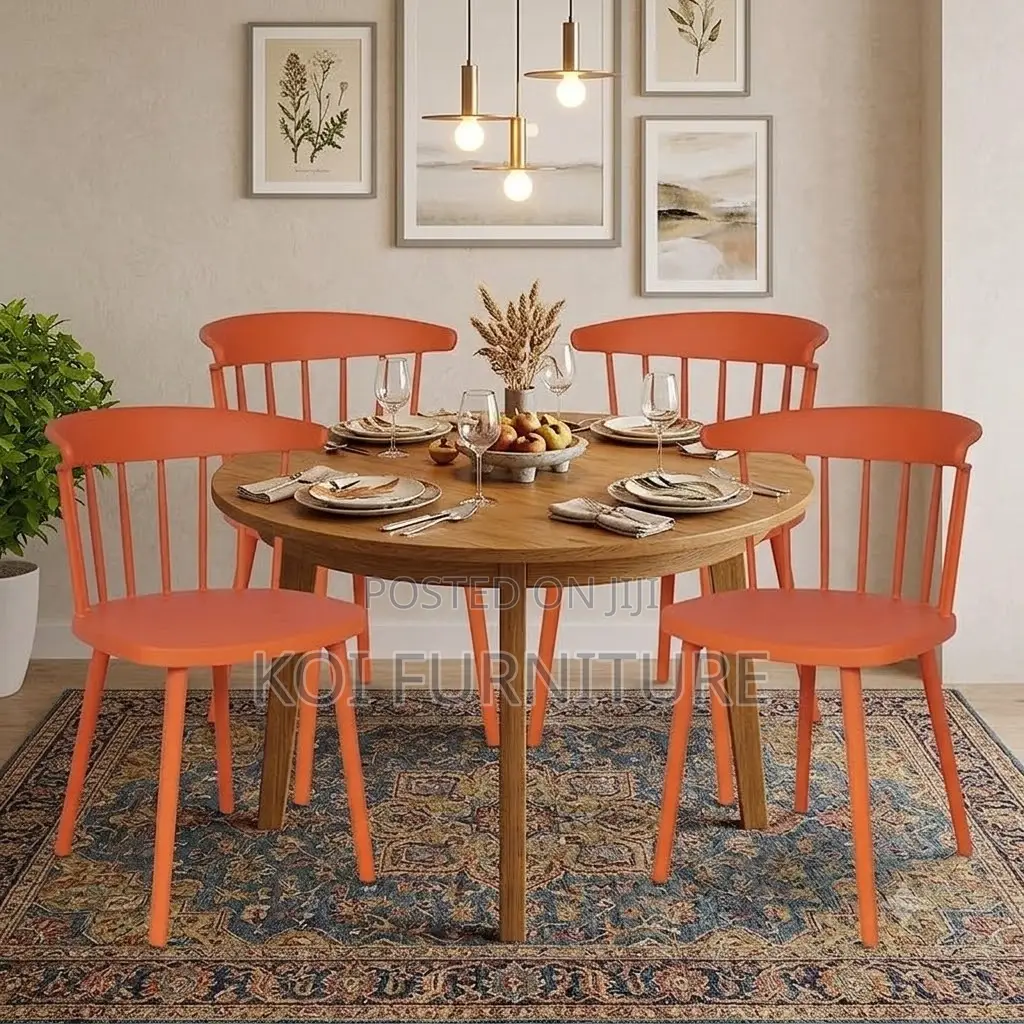 Dining Chairs; Plastic Home Outdoor Dining Chair
