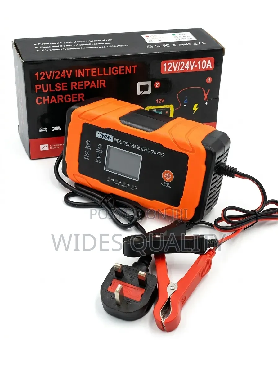 Intelligent Battery Charger/12v/24v Intelligent Pulse Repair Charger