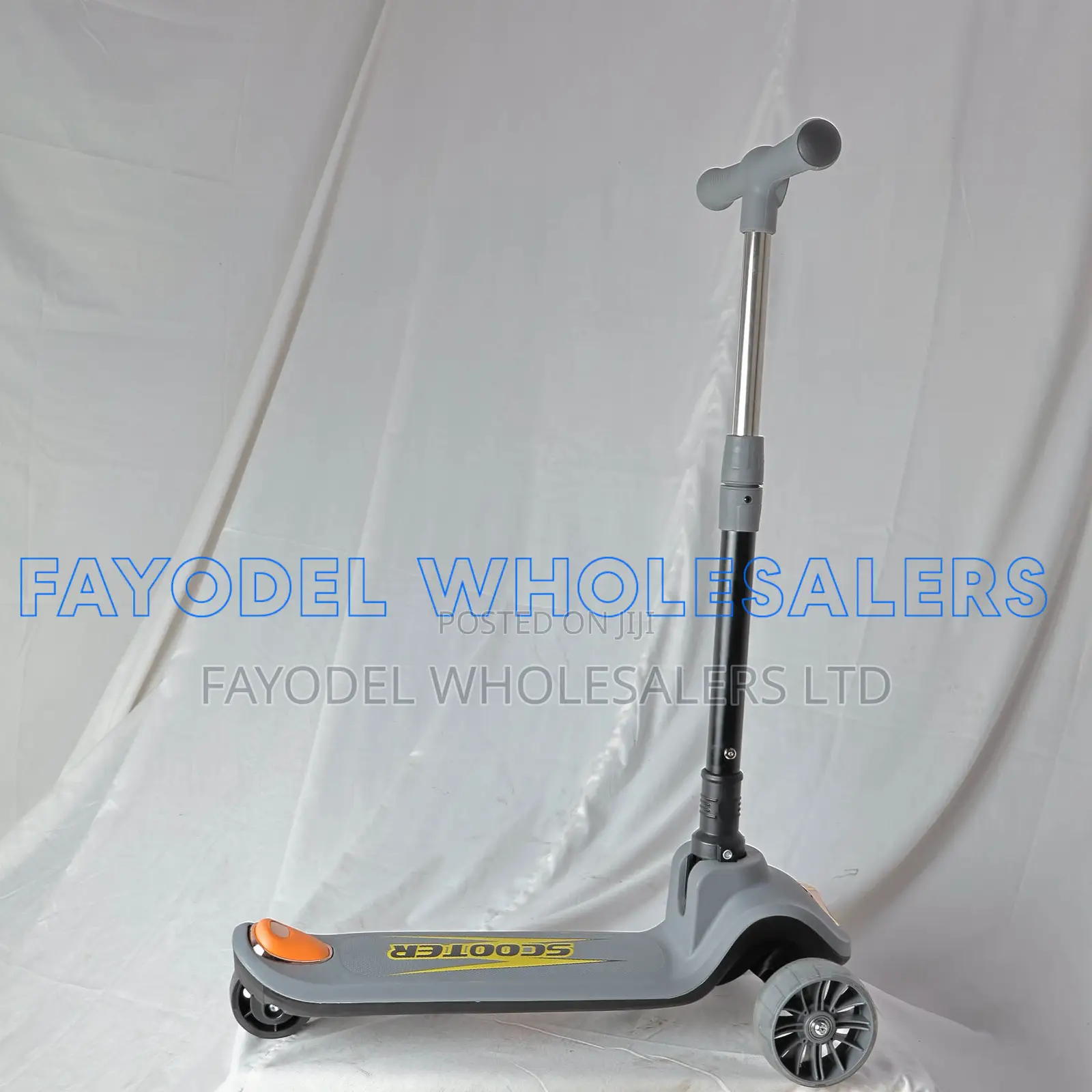 Scooter 3-in-1 Kids Scooter With Seat – Grey
