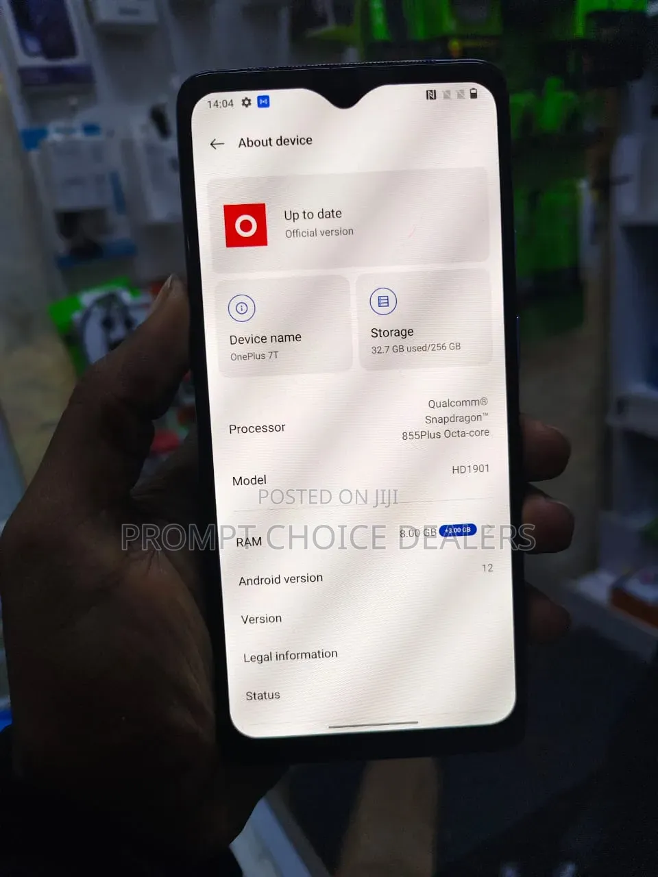 OnePlus 7T 256 GB Blue