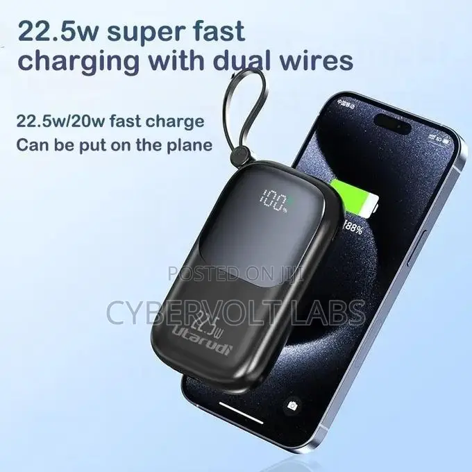 Utarudi Pf 01 Fast Charging And Portable Power Bank