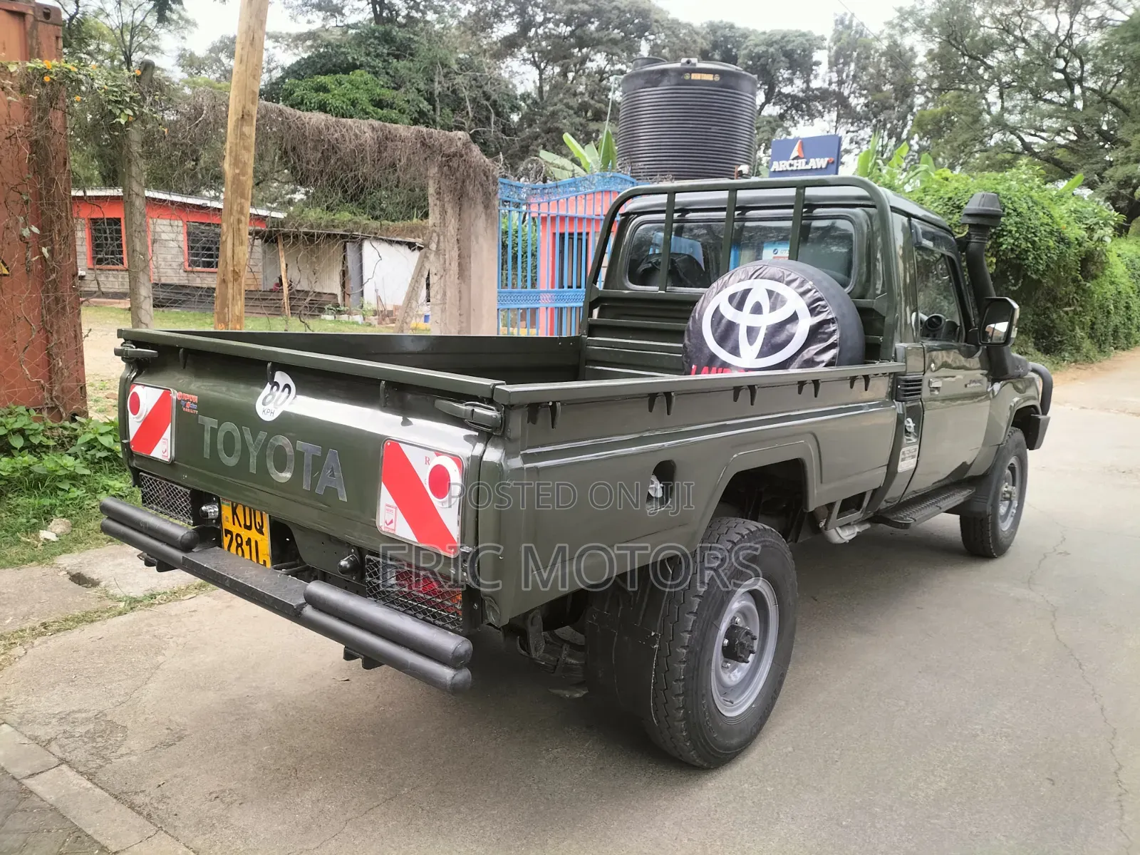 Toyota Land Cruiser 2012 Green