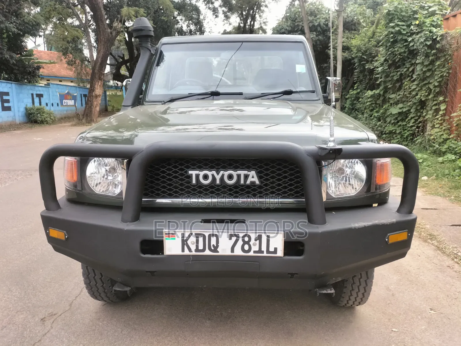 Toyota Land Cruiser 2012 Green