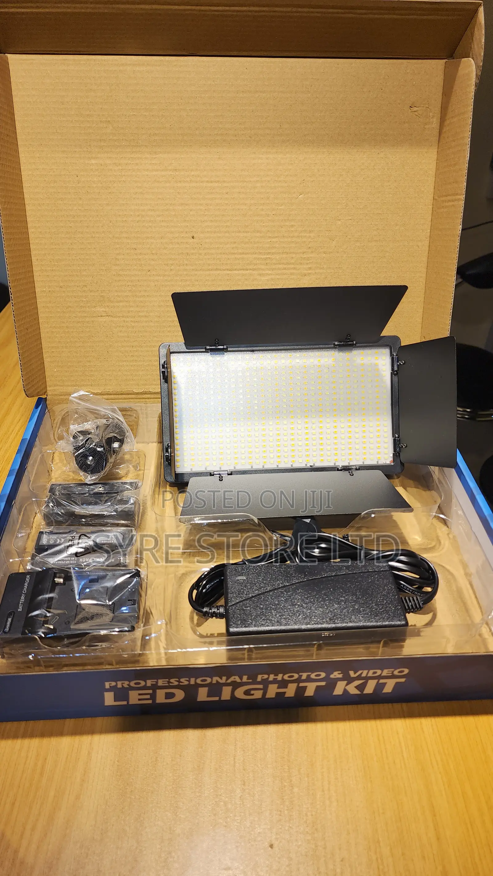 Pro Led 600 Professional Video Light Kit for Photo and Studio Use
