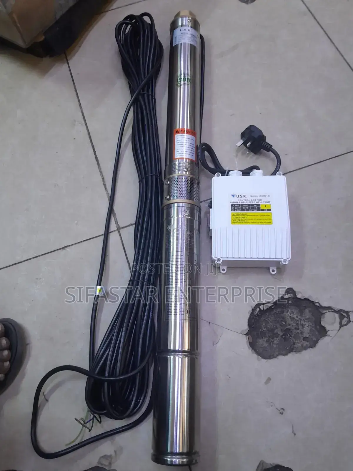 Submersible AC Water Pump 1.5hp