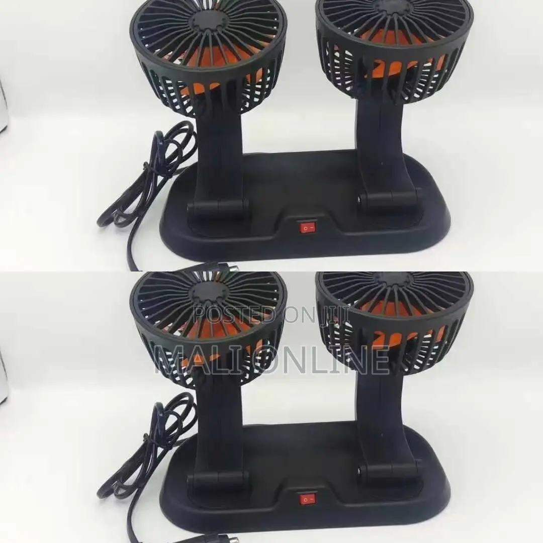 Cooling Fan 360° Rotating 2-Speed Strong Airflow