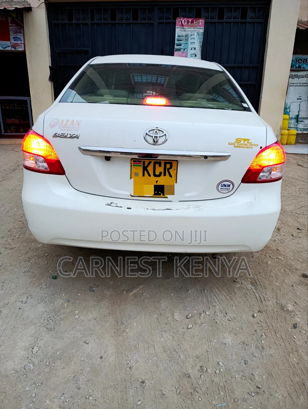 Toyota Belta 2011 White